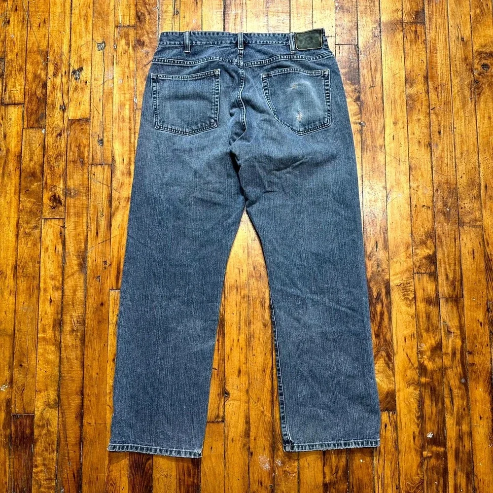 Eddie Bauer Jeans Men's 36x32 Blue Denim Regular Fit Straight Leg Medium Wash
